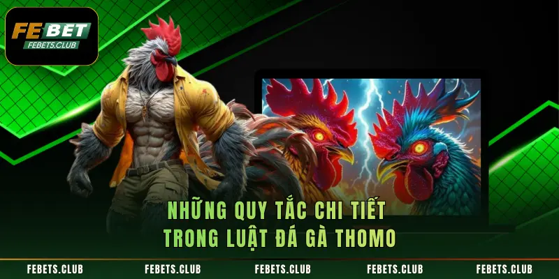 Những quy tắc chi tiết trong luật đá gà Thomo