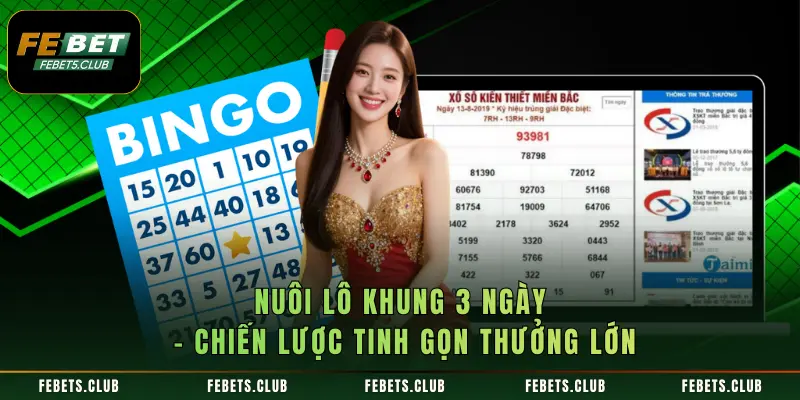 Nuôi Lô Khung 3 Ngày - Chiến Lược Tinh Gọn Thưởng Lớn